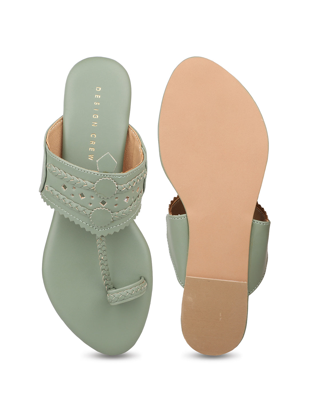 Classic Braided Thongs with a Modern Twist