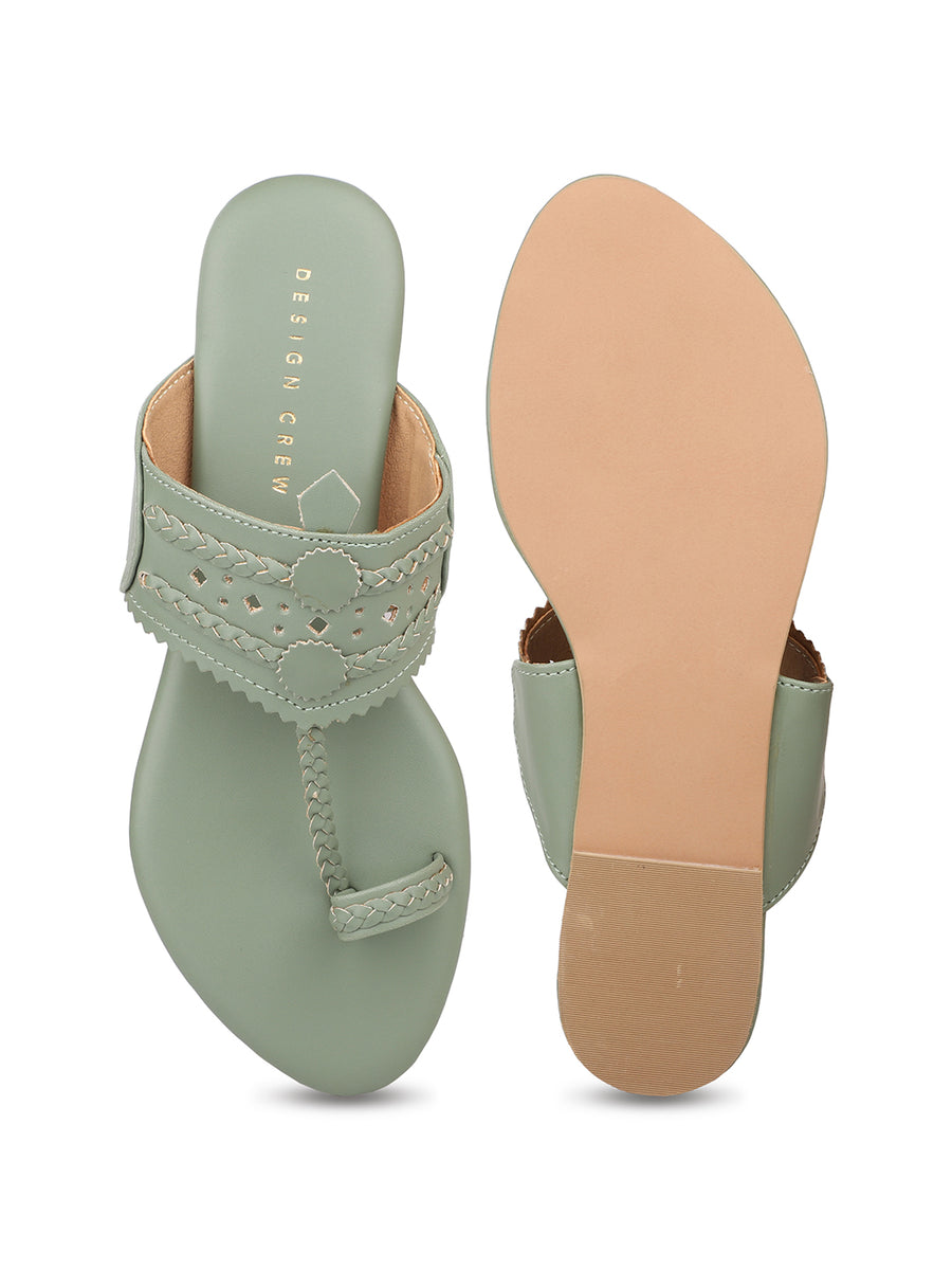 Classic Braided Thongs with a Modern Twist