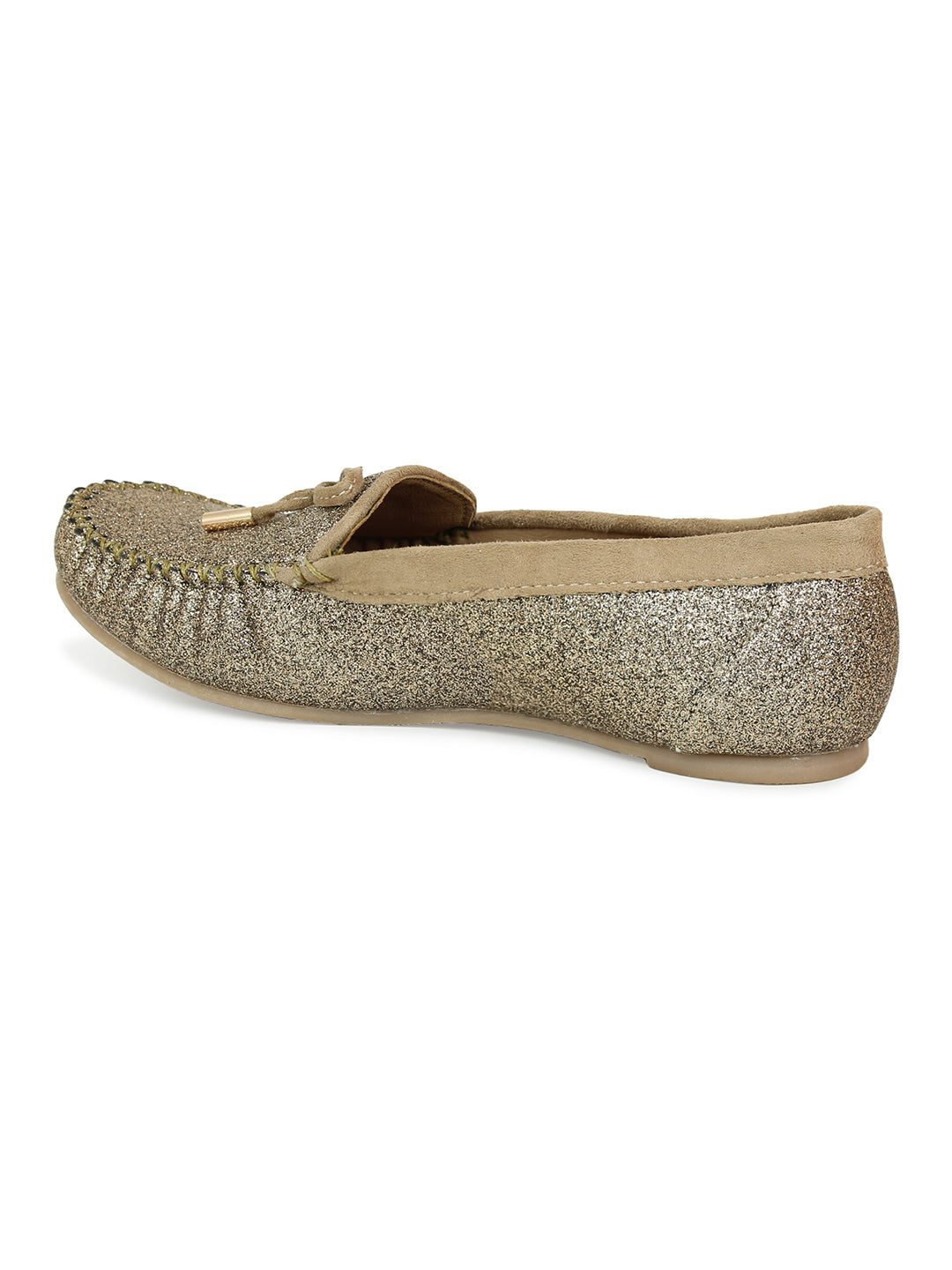 Glittery Upper Mocassins