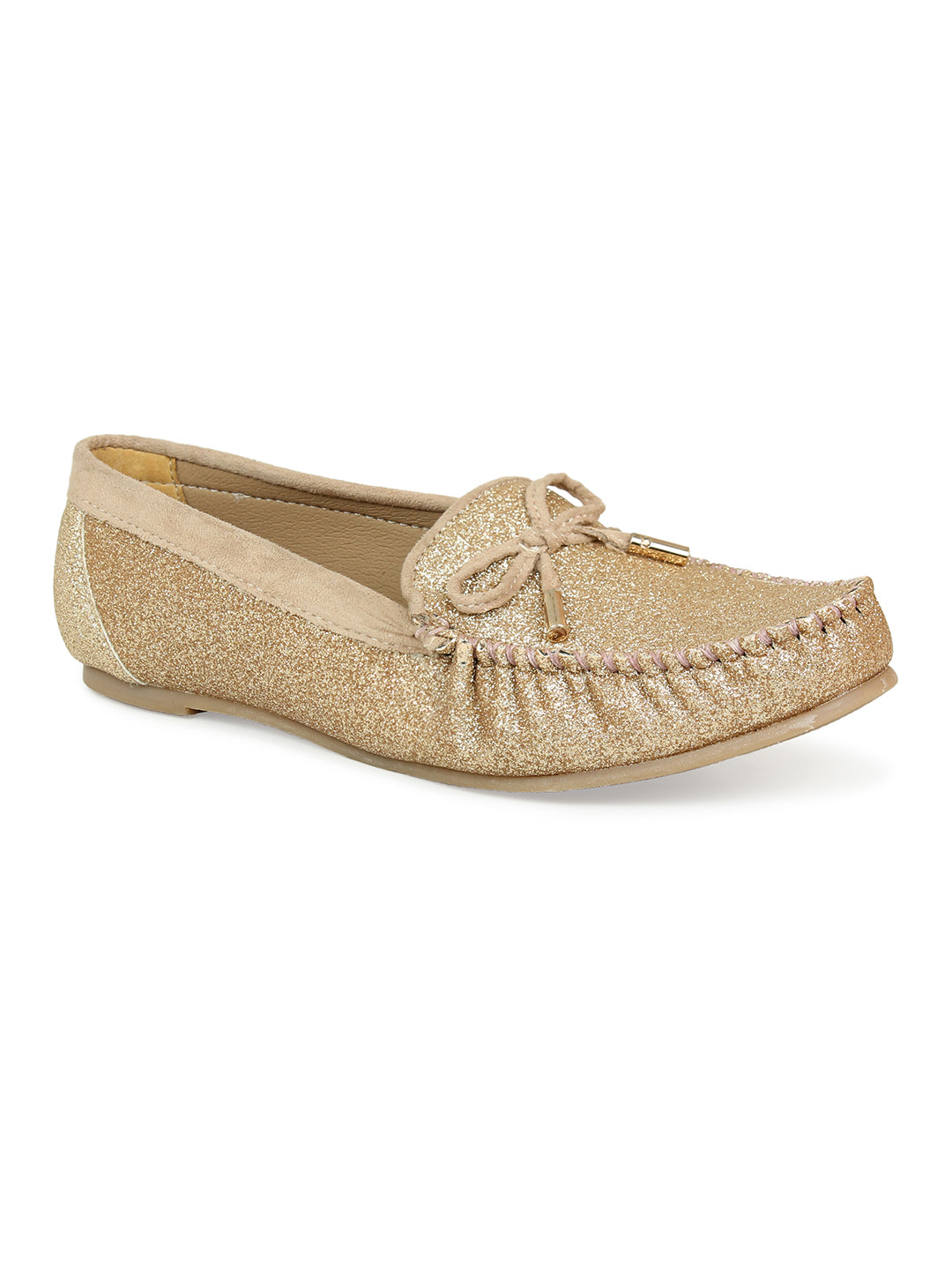 Glittery Upper Mocassins