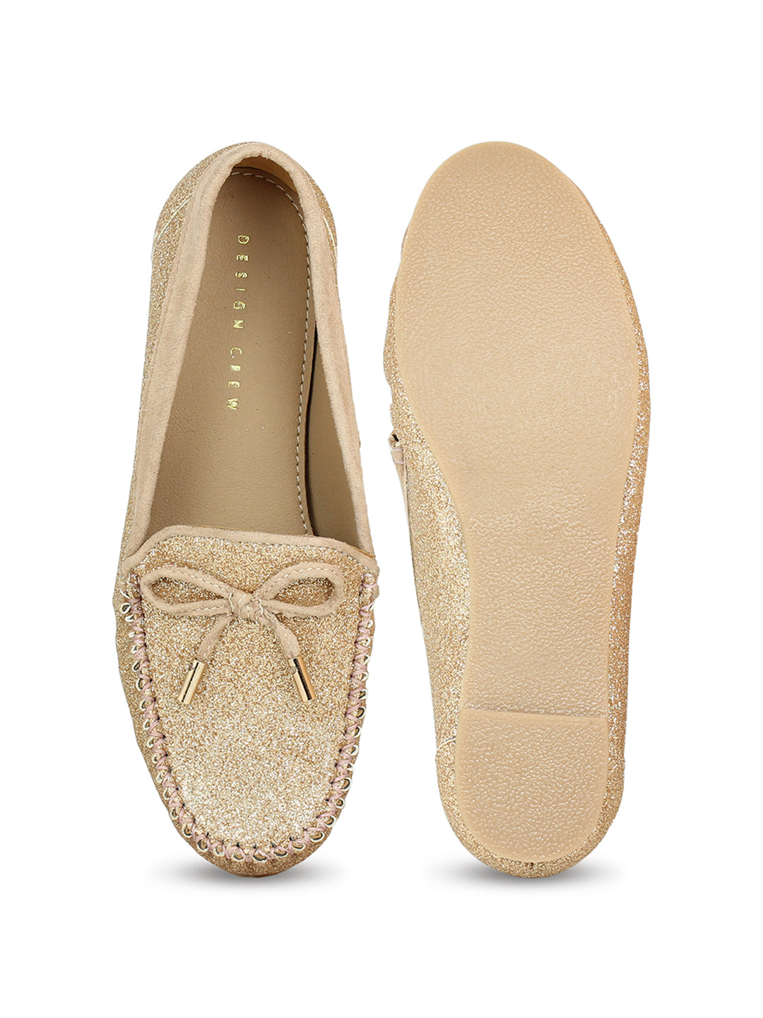 Glittery Upper Mocassins