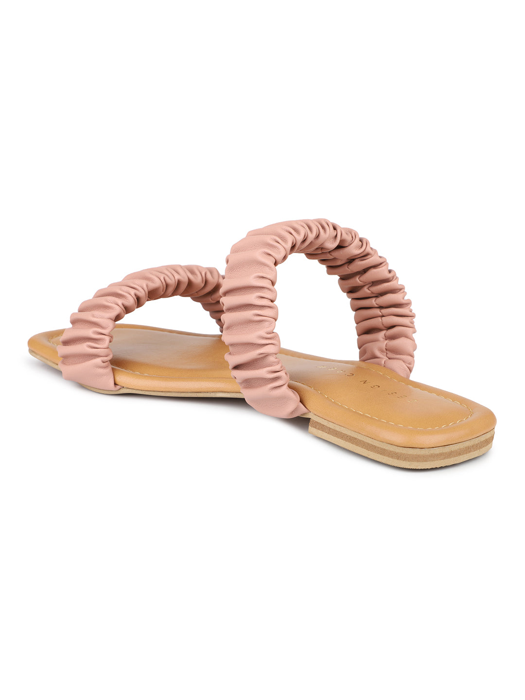 Ruched Slide Sandal