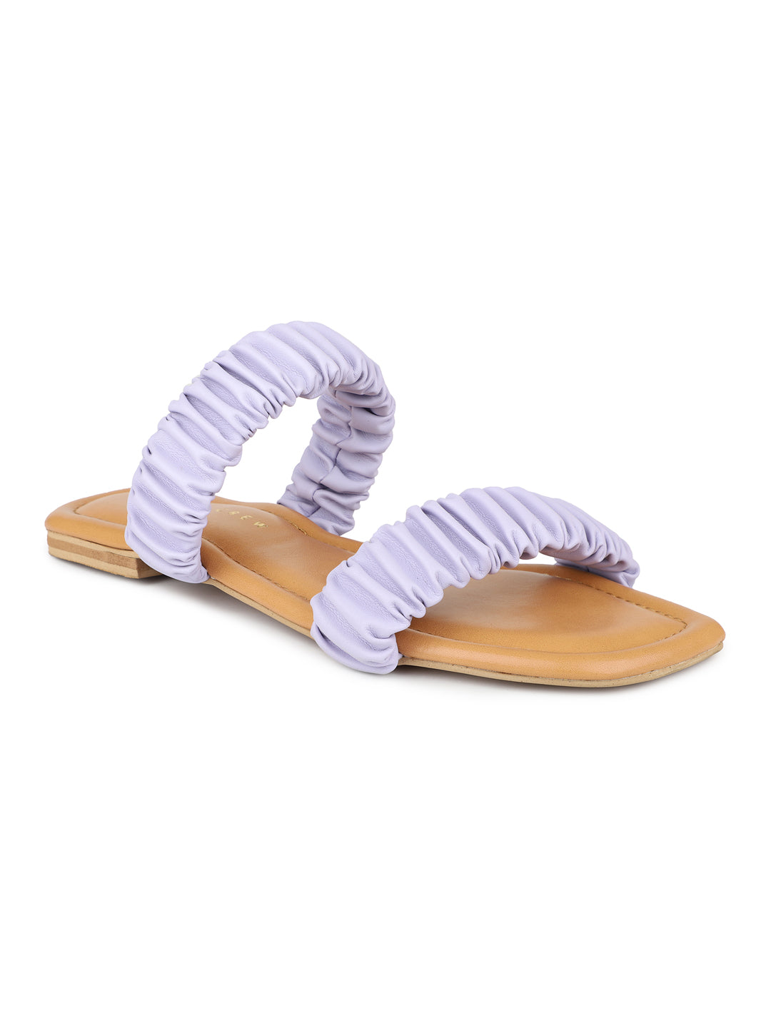 Ruched Slide Sandal