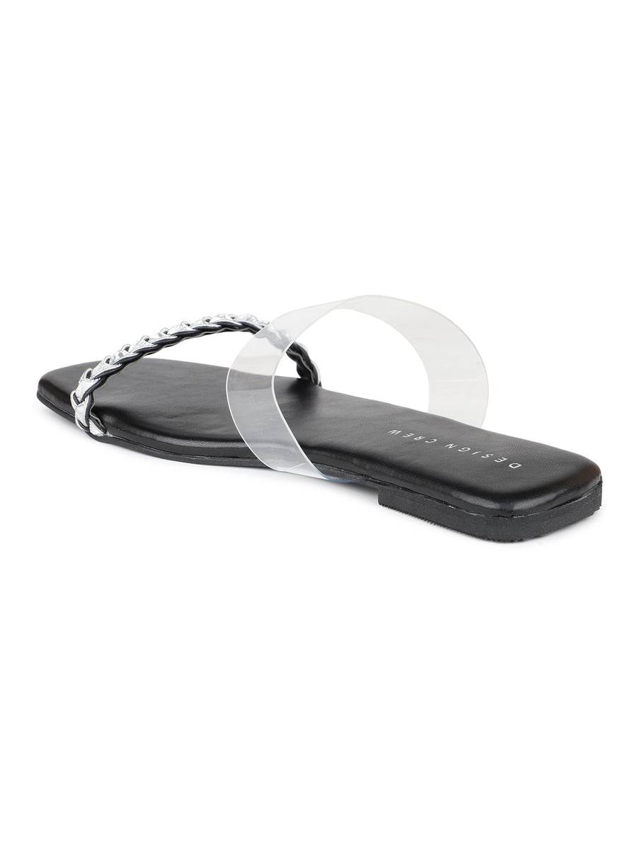 Glittering Transparent Slide