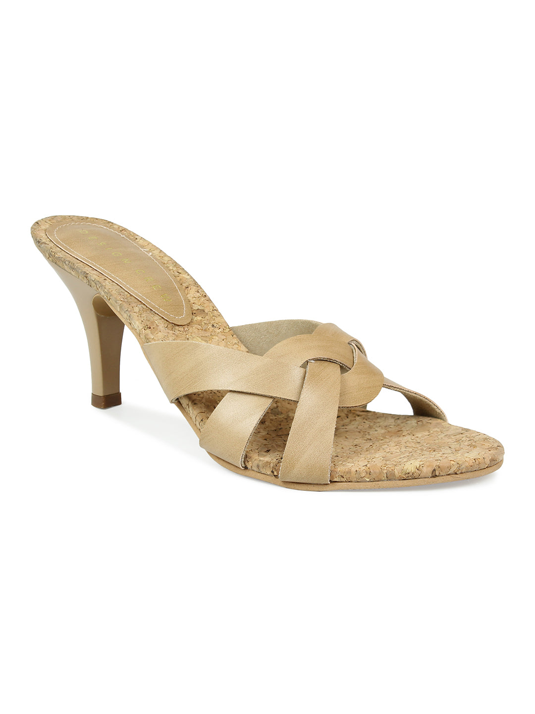 Intertwined Strappy Slide Sandal