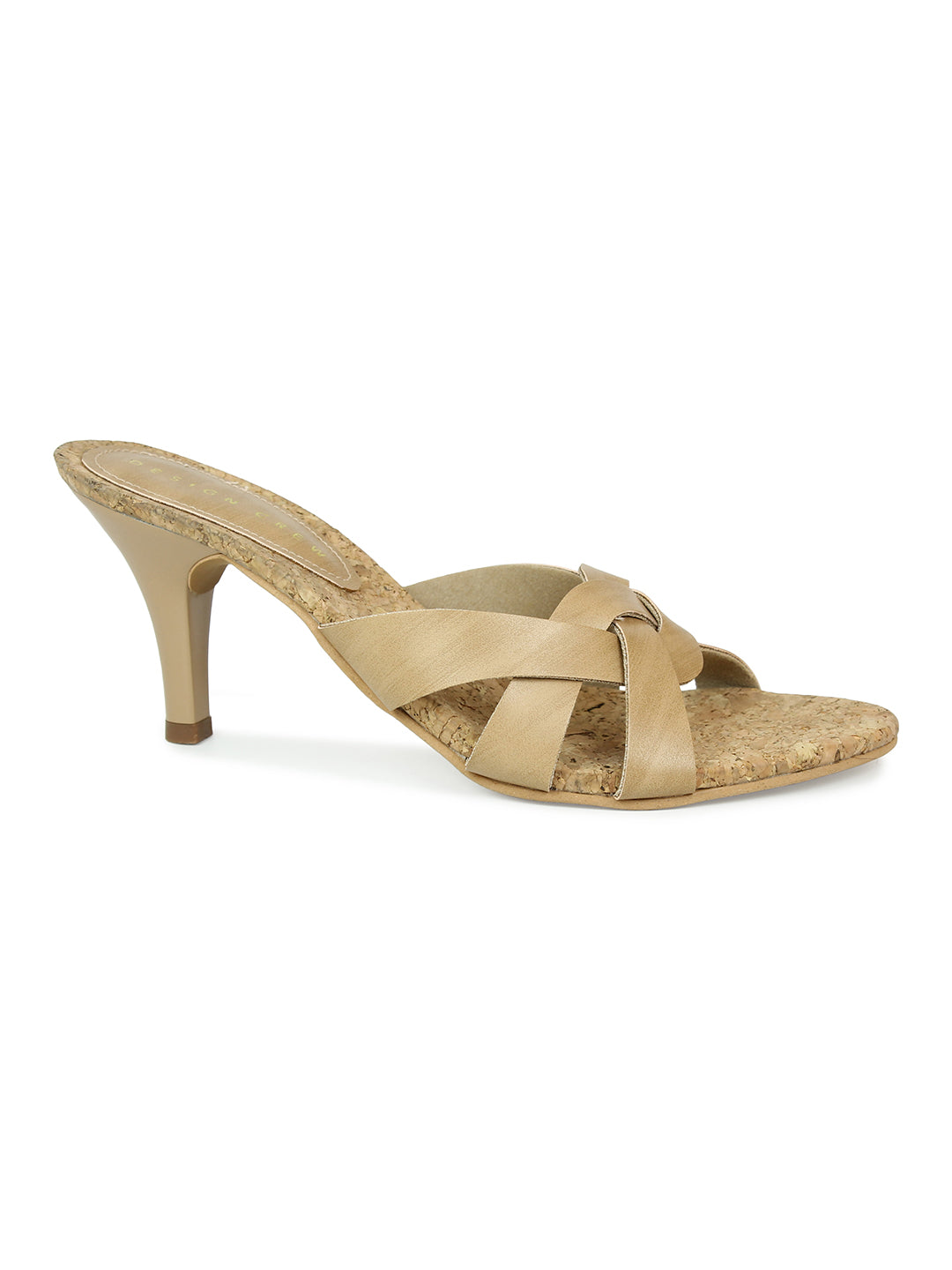 Intertwined Strappy Slide Sandal
