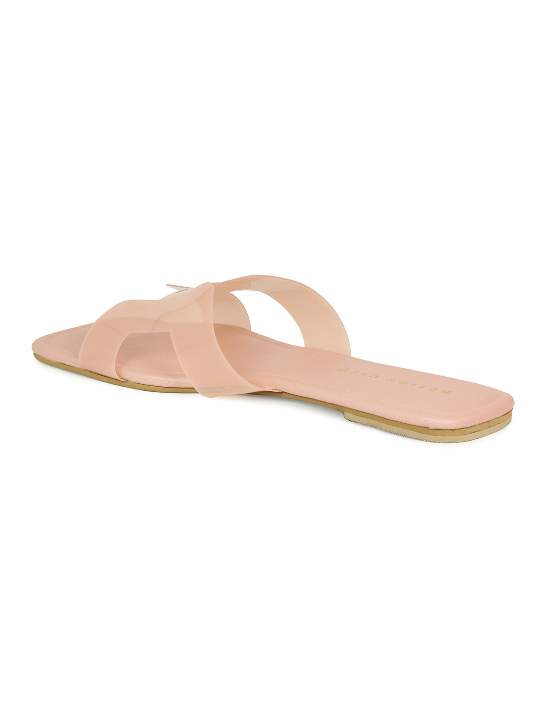 Patent Translucent Slide Sandal
