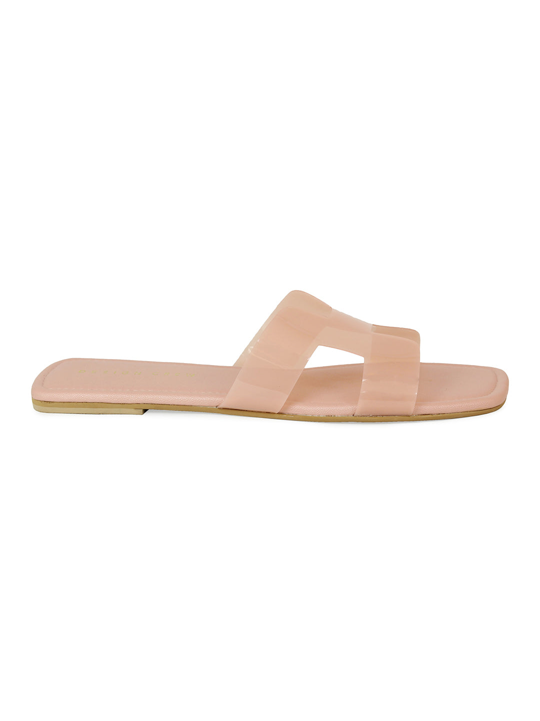 Patent Translucent Slide Sandal