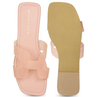 Patent Translucent Slide Sandal