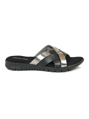 Crisscross Slide Sandal