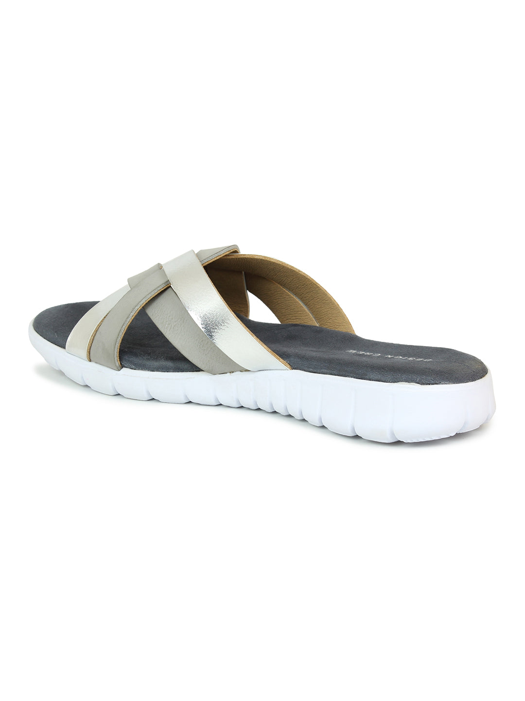 Crisscross Slide Sandal