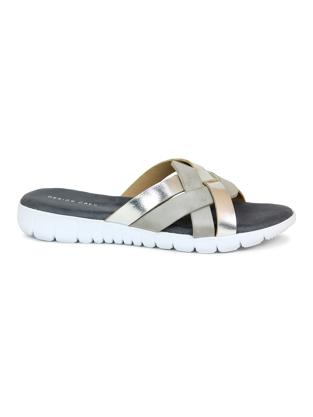 Crisscross Slide Sandal