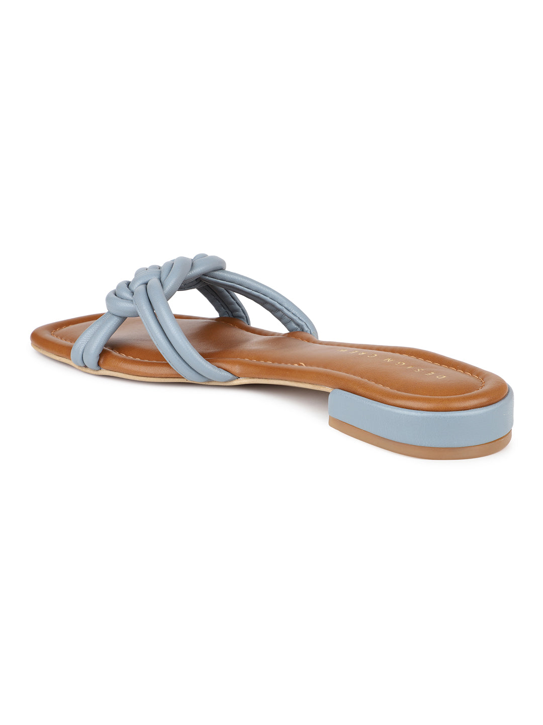 Knotted Bow Slide Sandal
