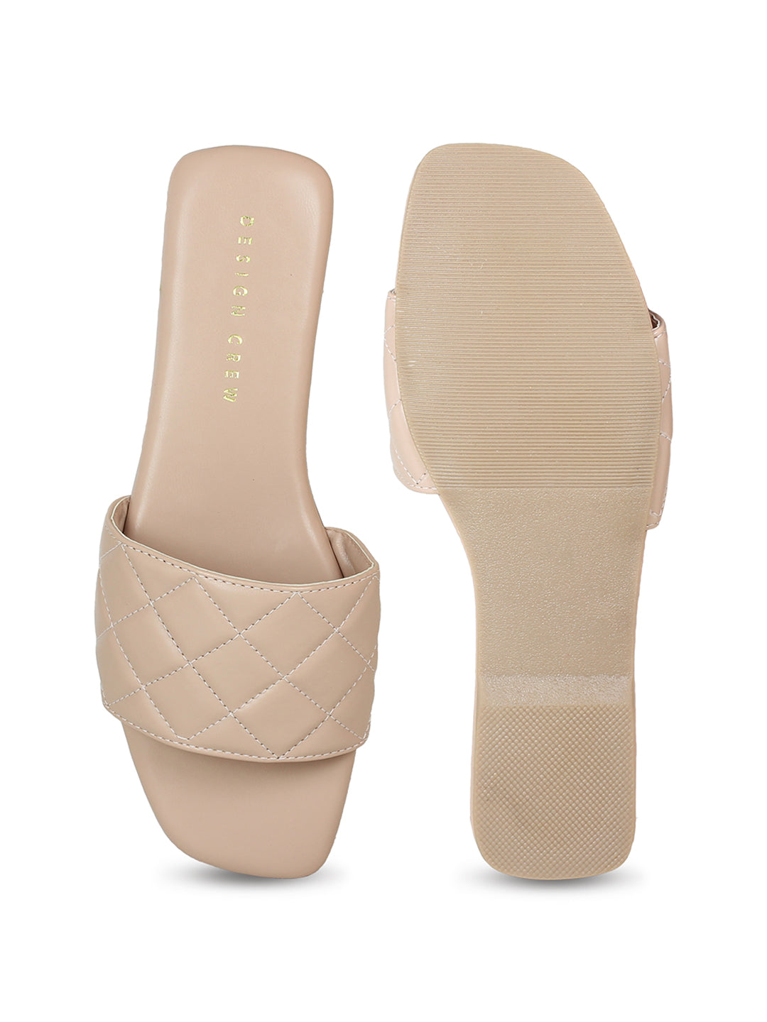 Casual Slide Peach Sandal | Design Crew