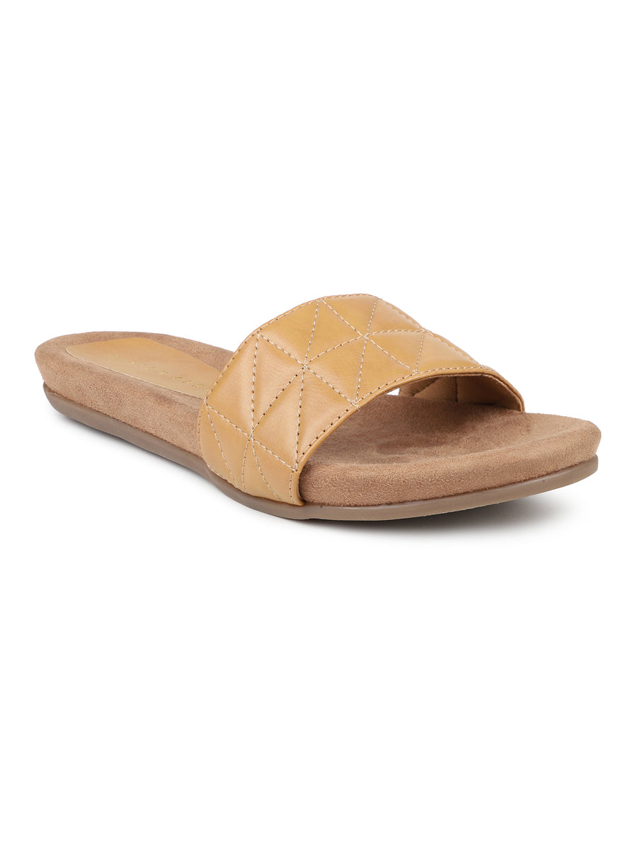 Quilting Slide Sandal