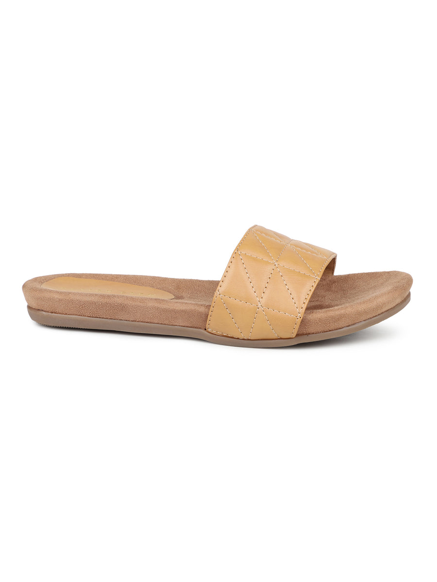 Quilting Slide Sandal