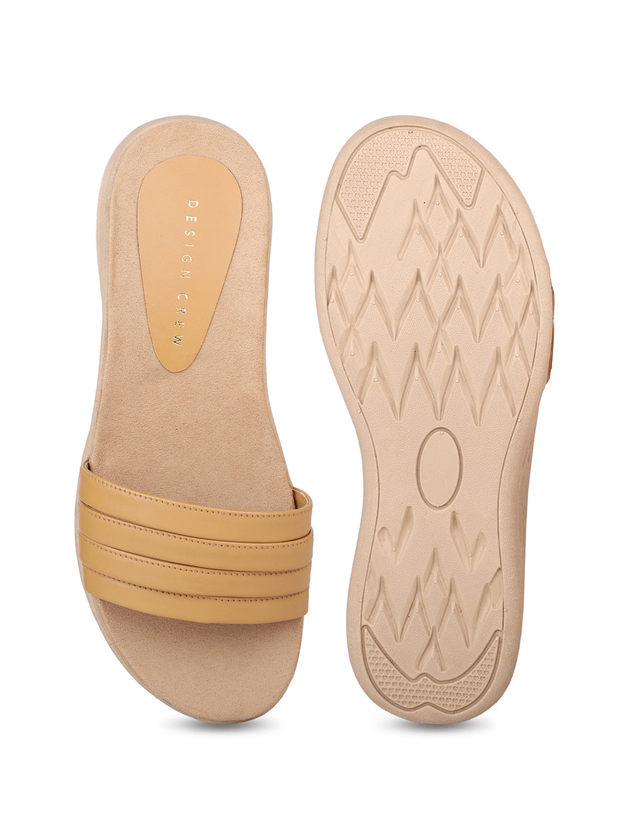 Strappy Comfort Slides