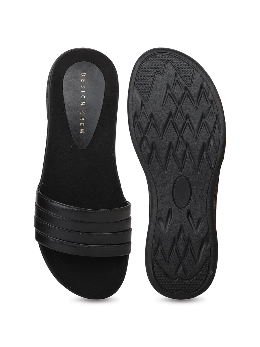 Strappy Comfort Slides