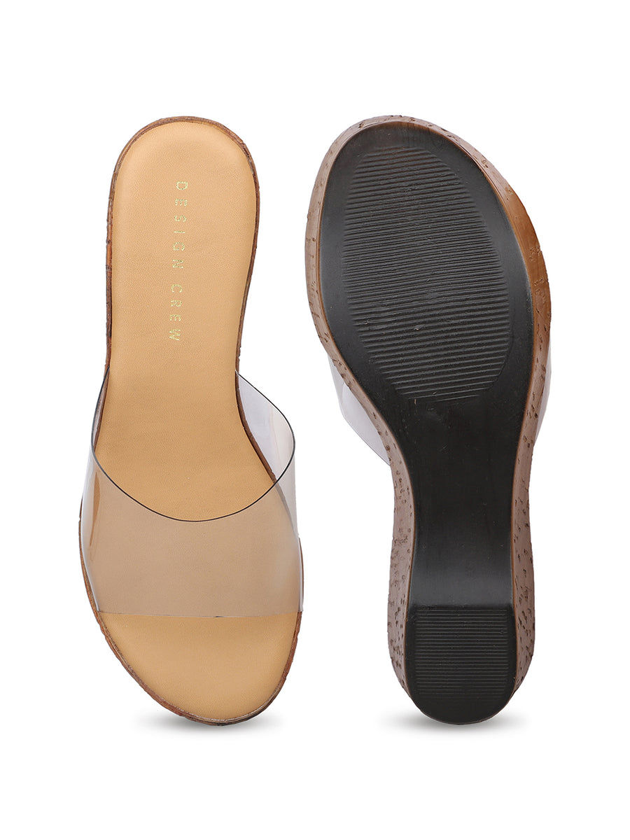 Transparent Slide Sandal