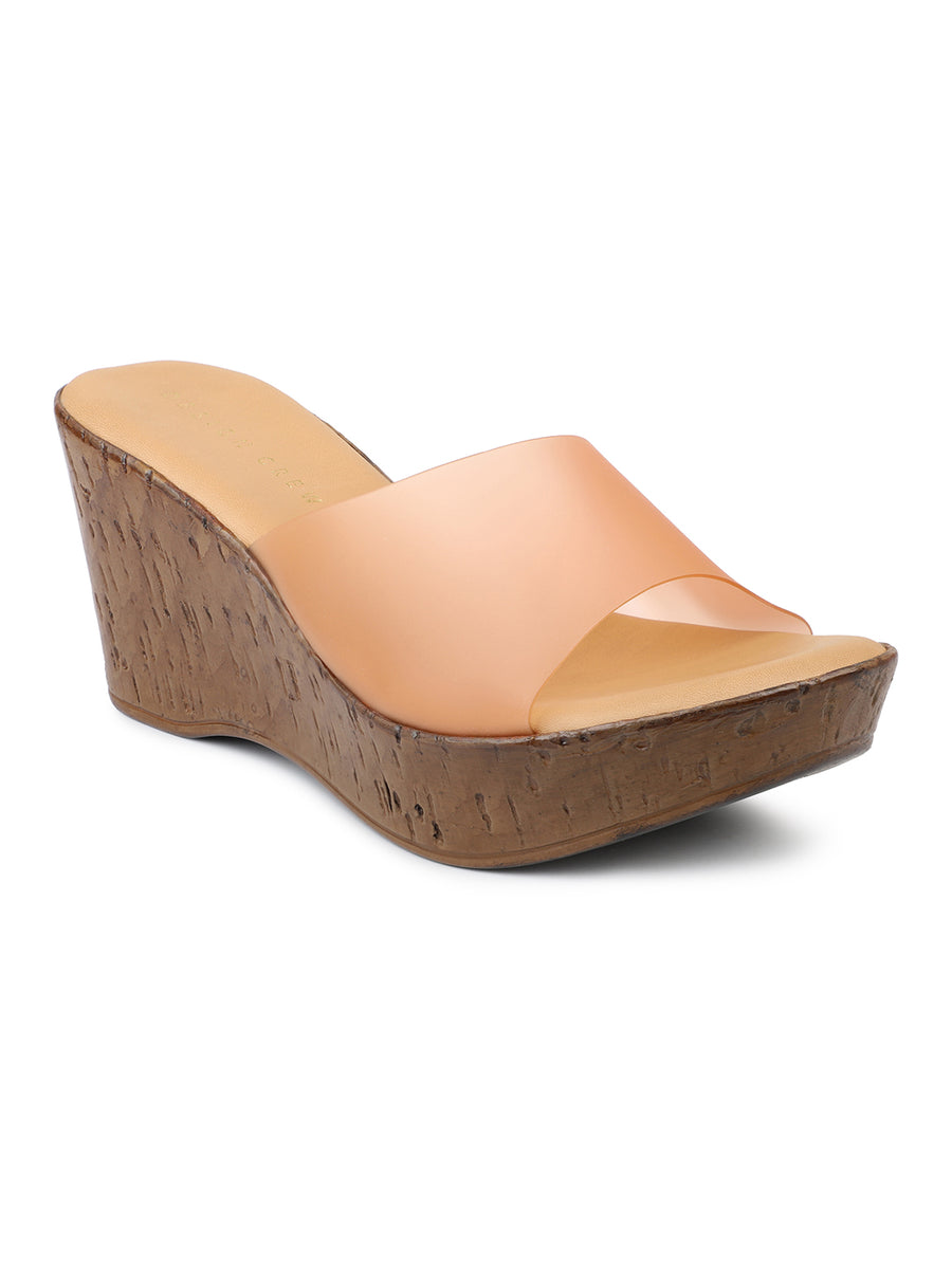 Transparent Slide Sandal