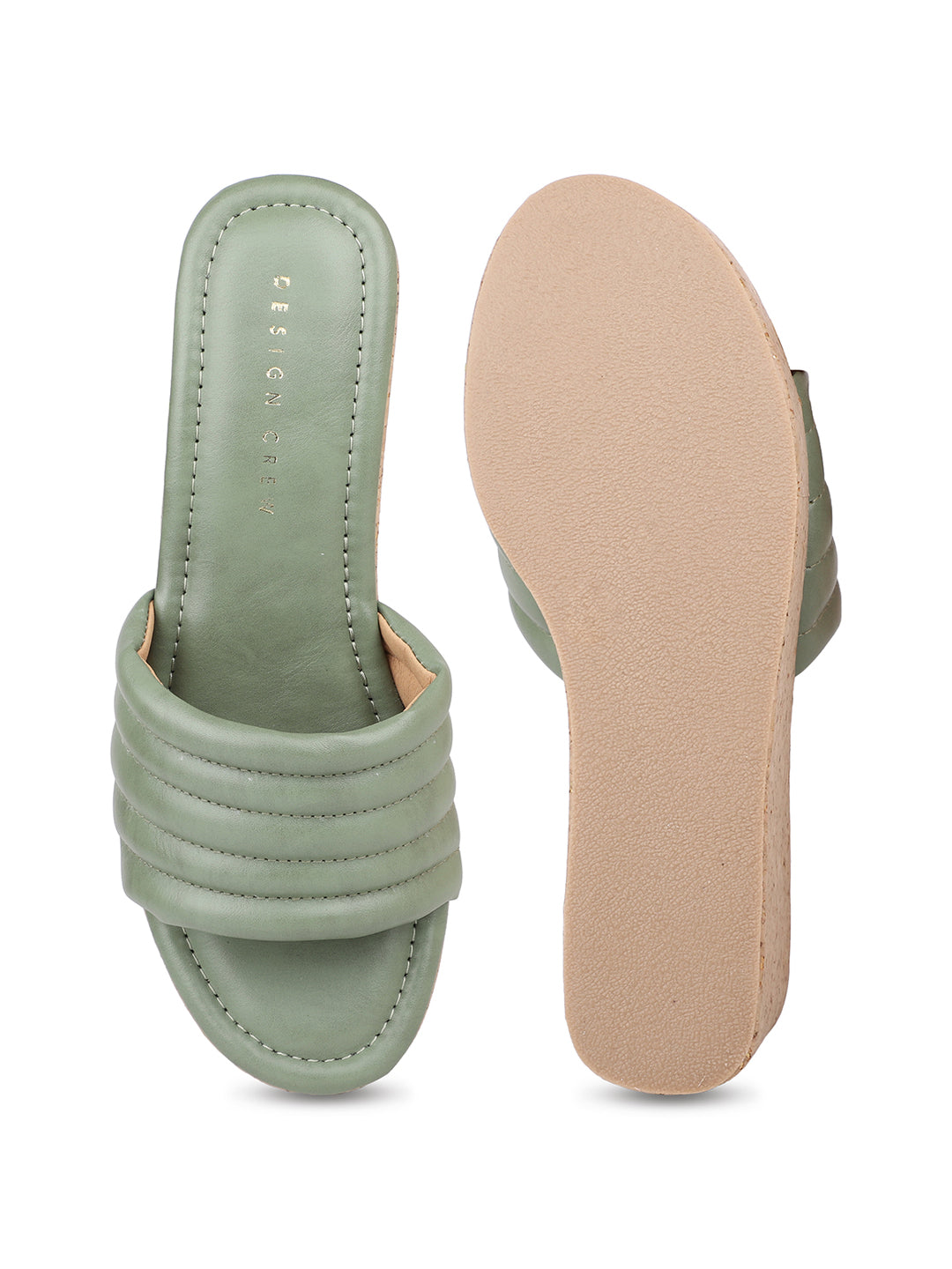 Quilting Platform Casual Slide