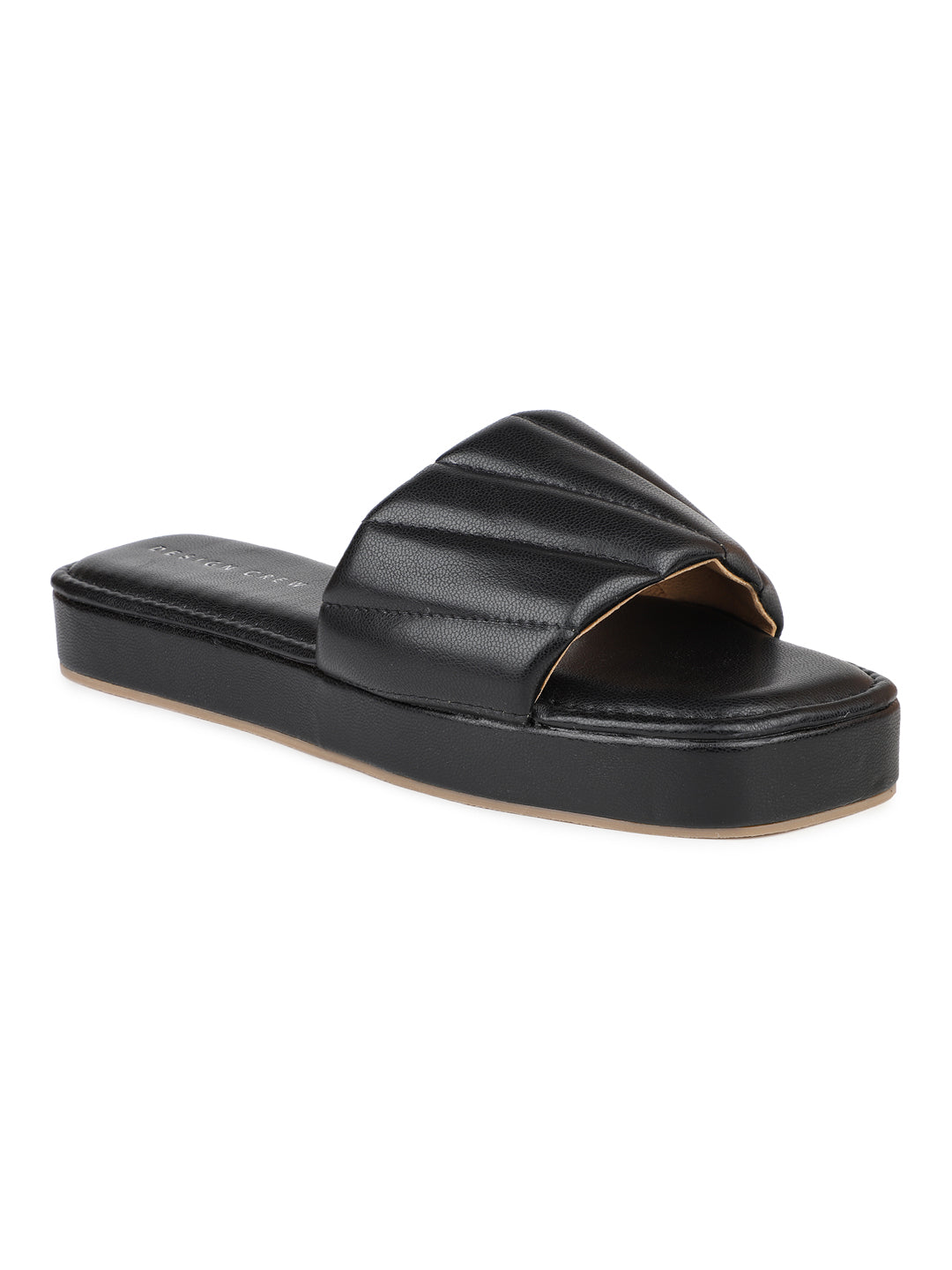Quilting Slide Casual Sandal