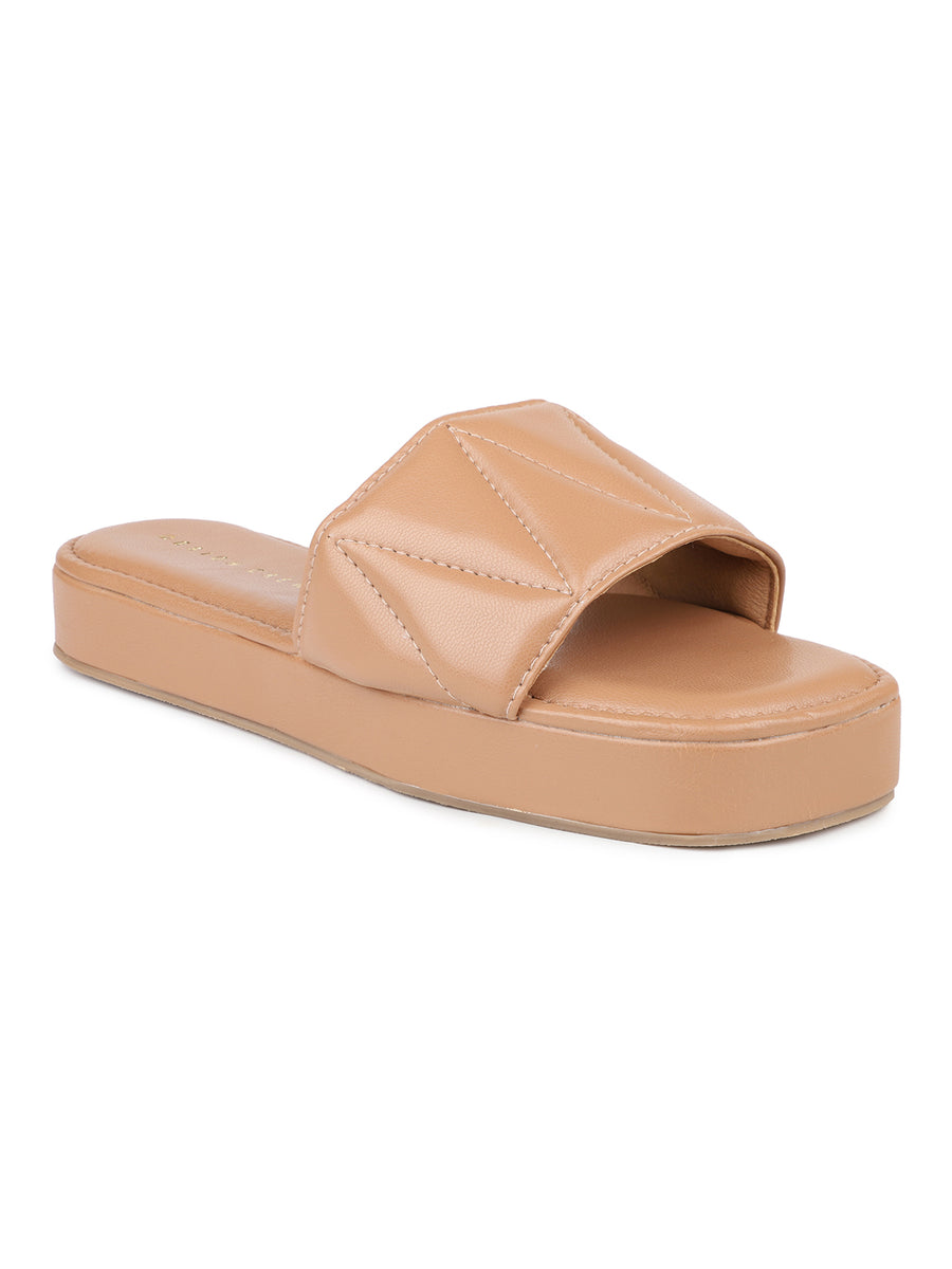 Quilting Slide Casual Sandal