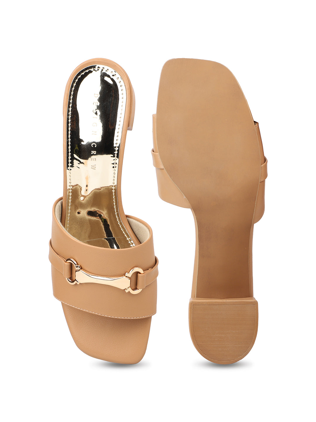 Classic Slides With Golden Trim