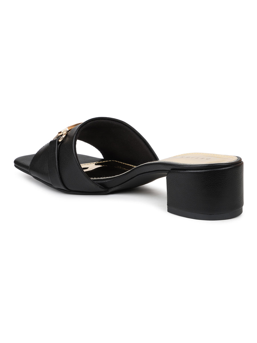 Classic Slides With Golden Trim