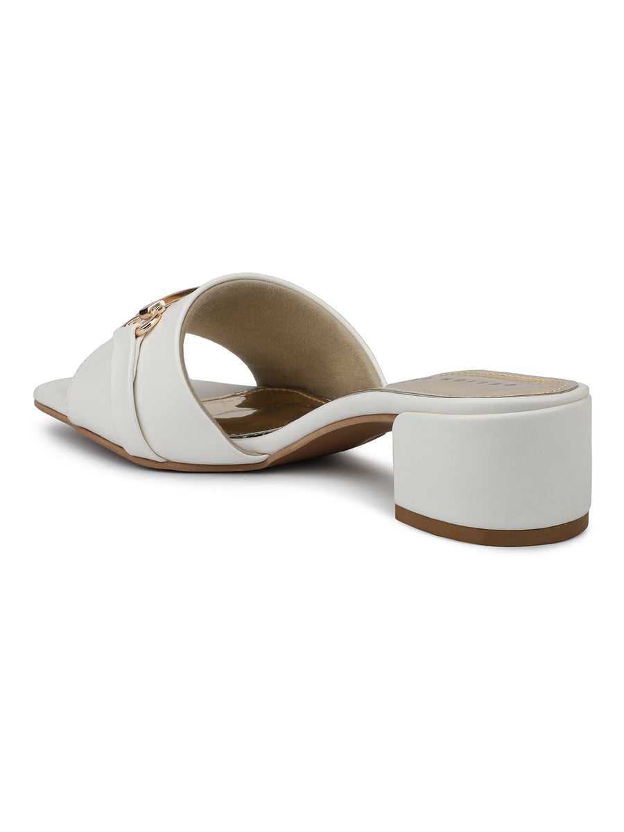 Classic Slides With Golden Trim