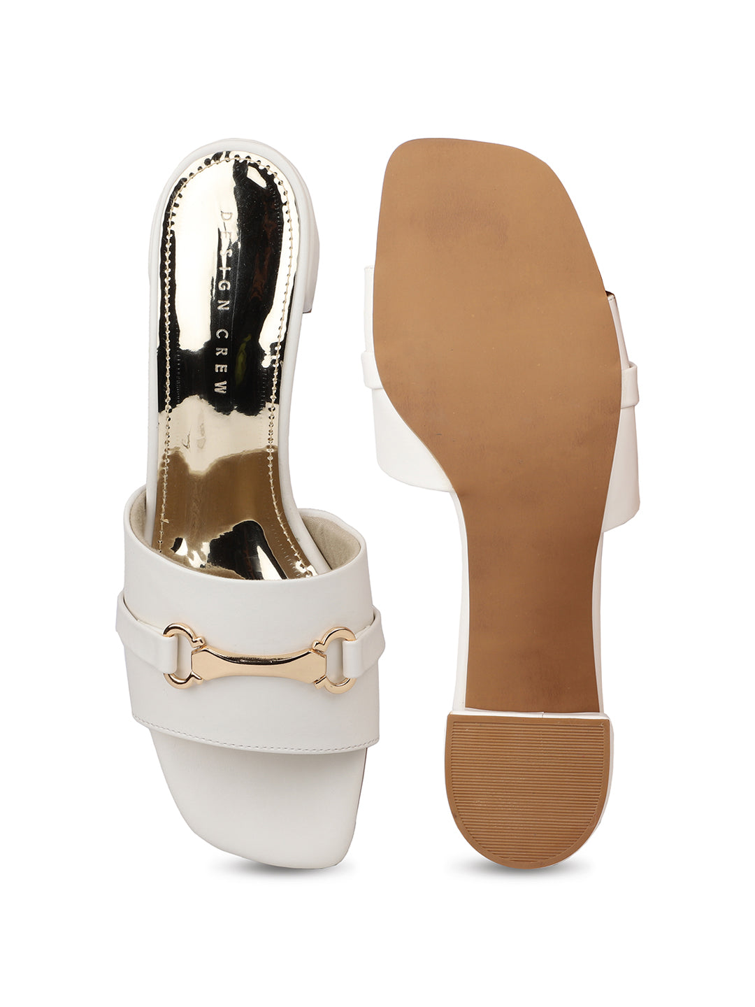 Classic Slides With Golden Trim