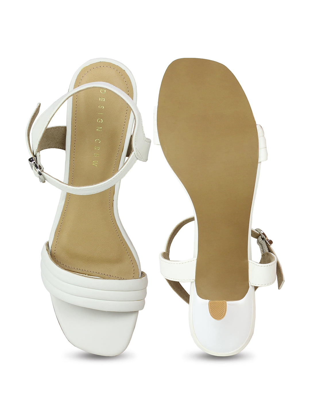 Puffy Quilted Vamp Sandal