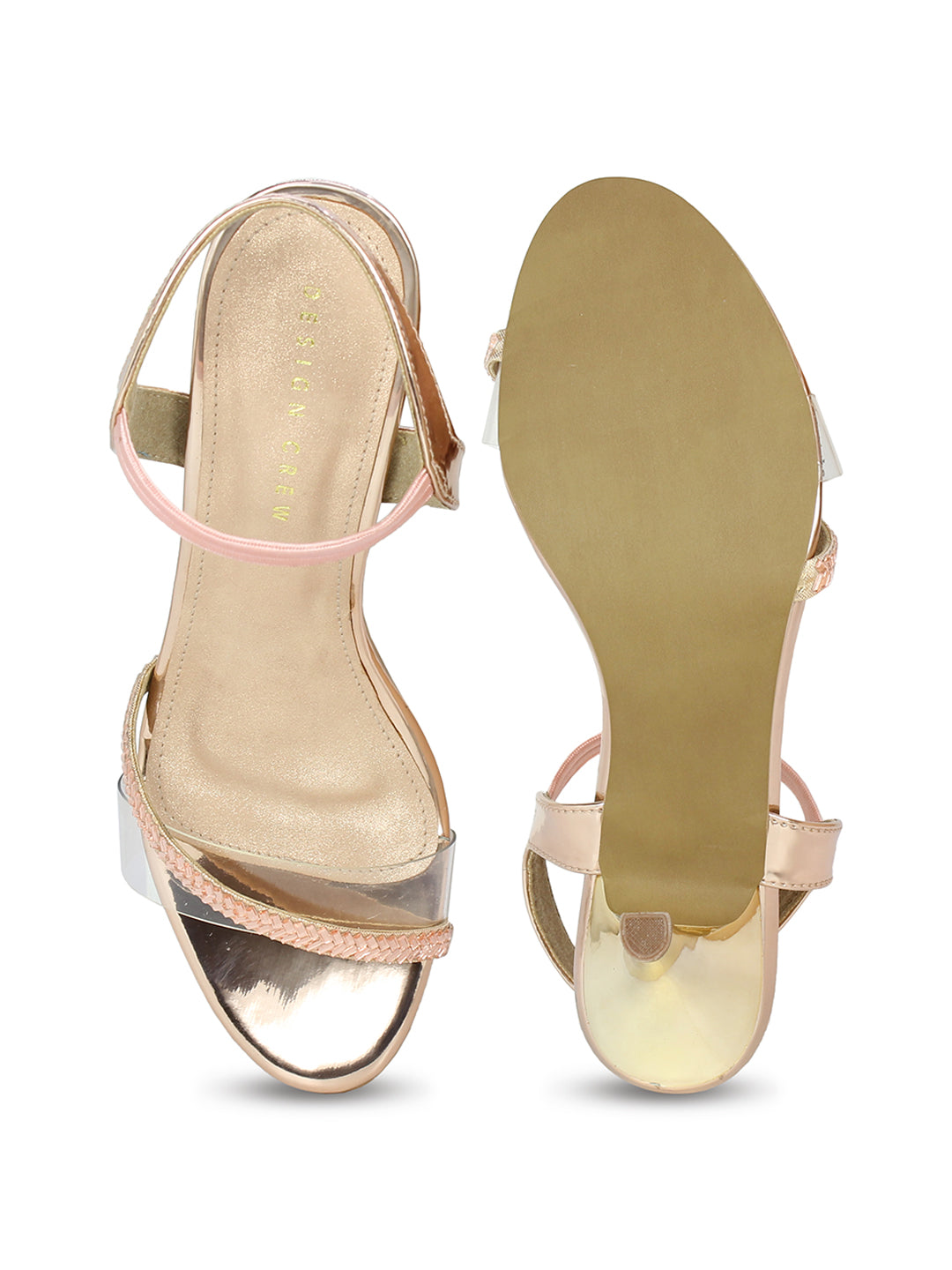 Glittering With Crystals Slingback Sandal