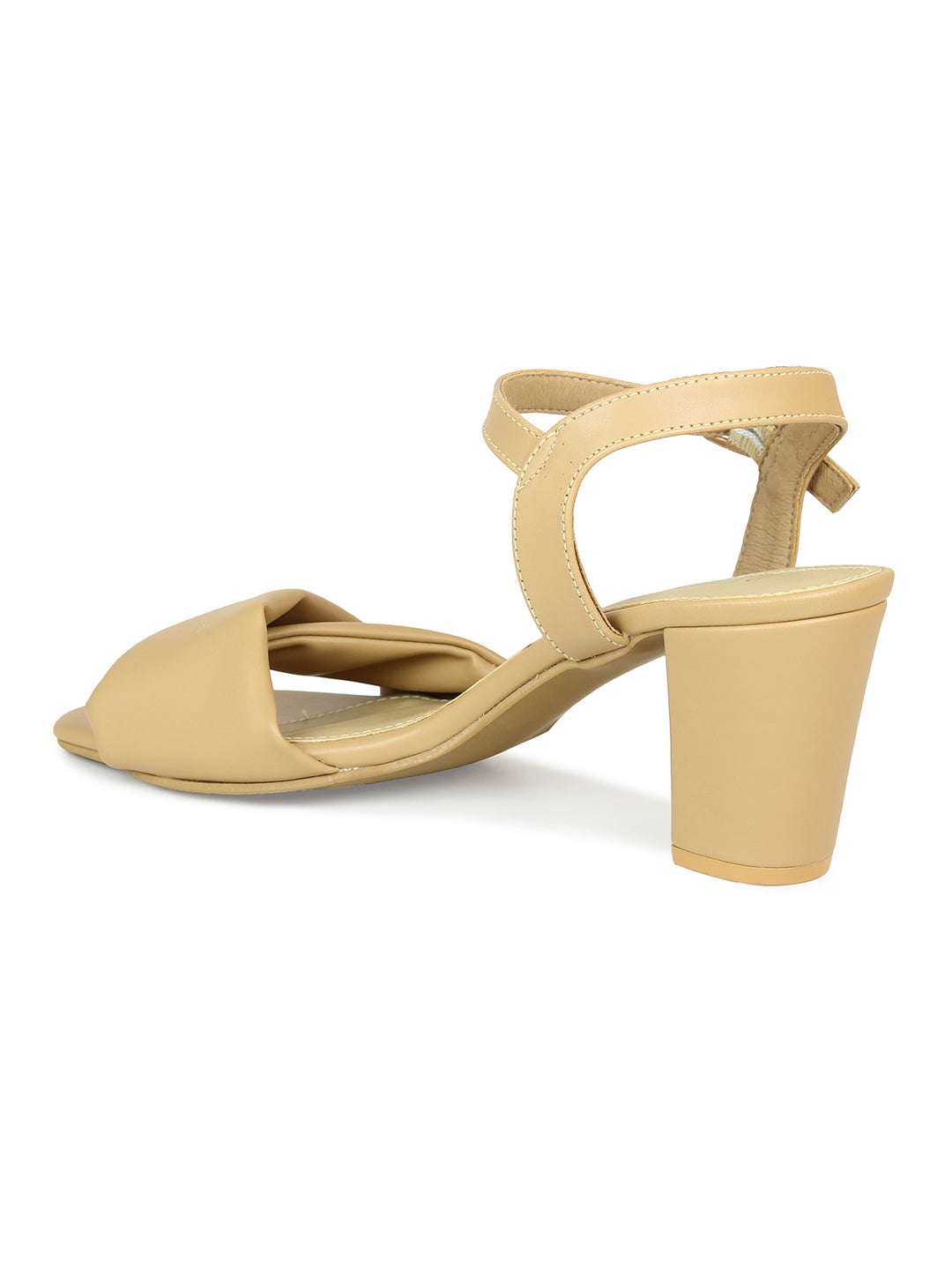  Intertwined Vamp Ankle Strap Sandal