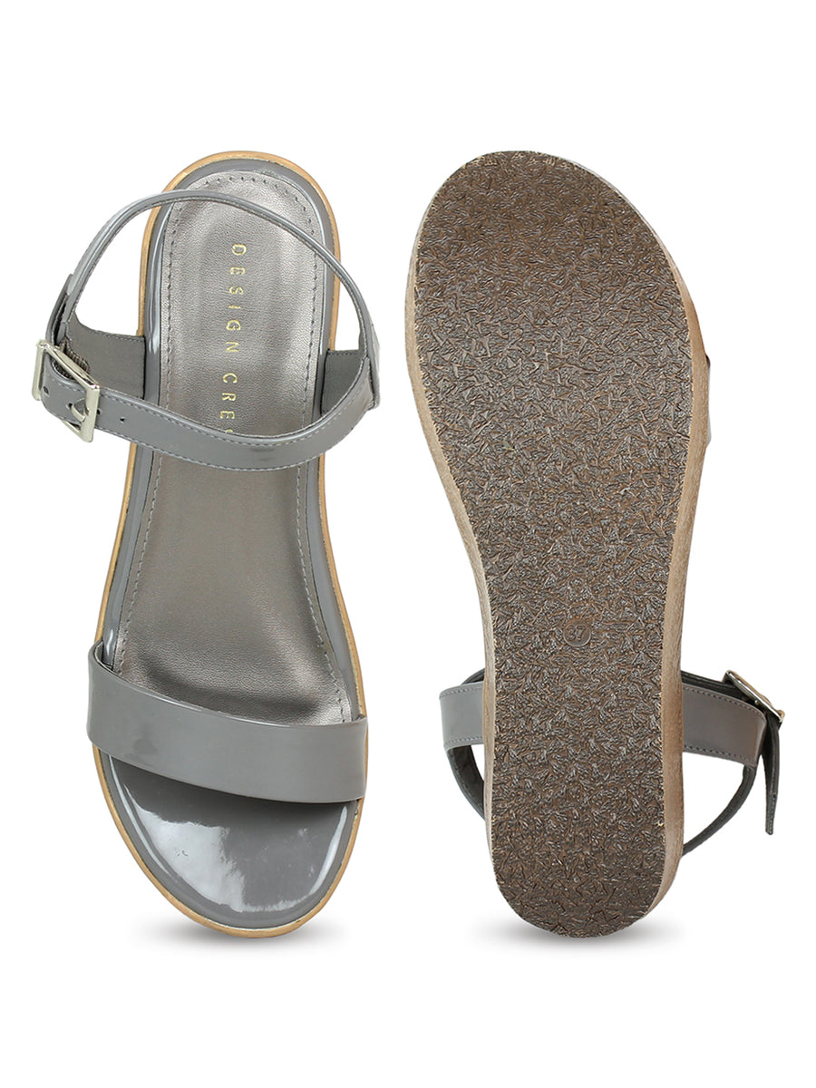 Platform Ankle Strap Sandal