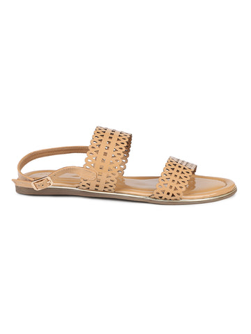 LaserCut Flat Sandal