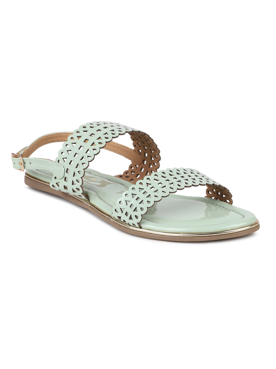 LaserCut Flat Sandal