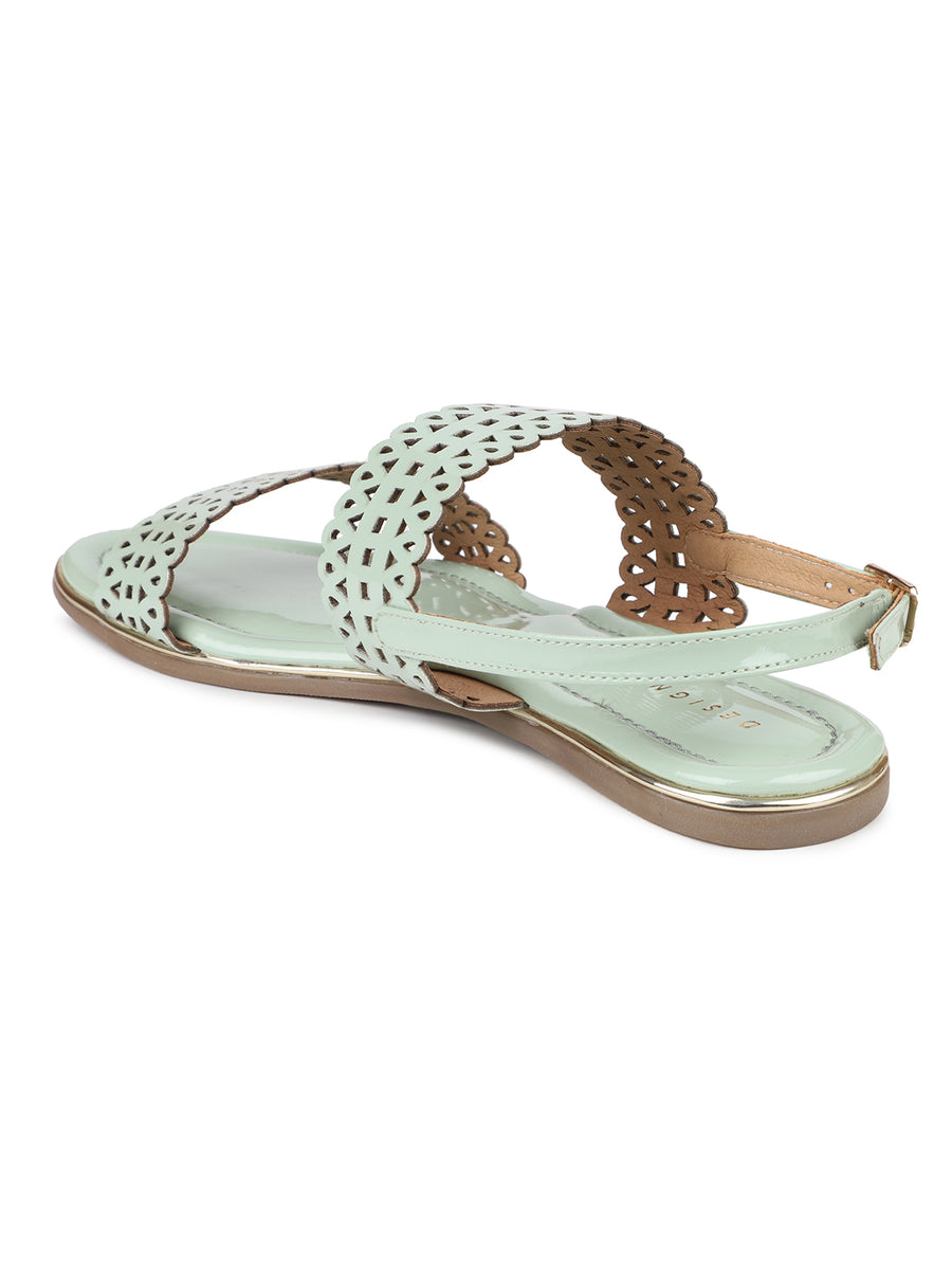 LaserCut Flat Sandal