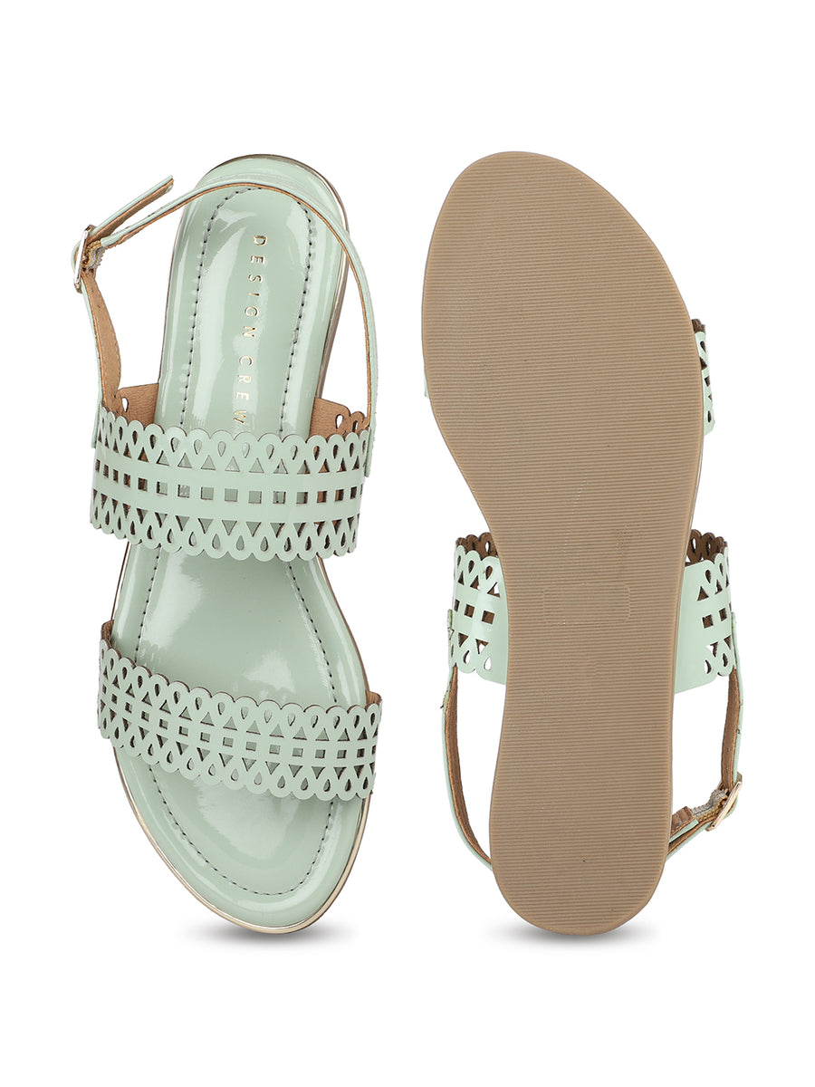 LaserCut Flat Sandal