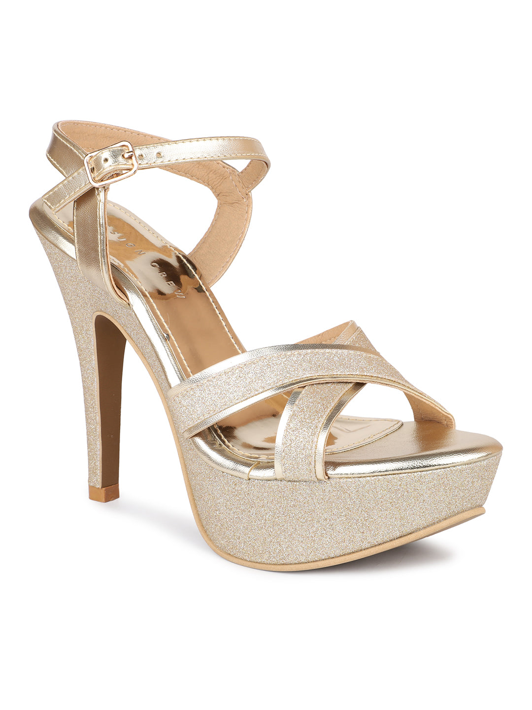 Metallic Sparkle Sandal