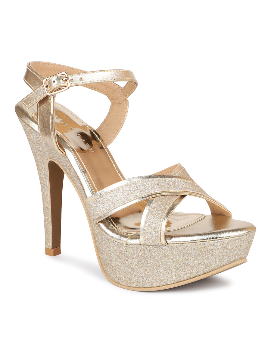 Metallic Sparkle Sandal