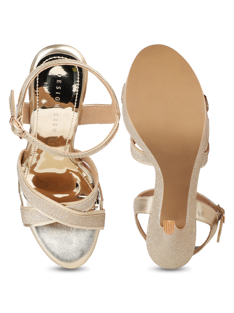 Metallic Sparkle Sandal