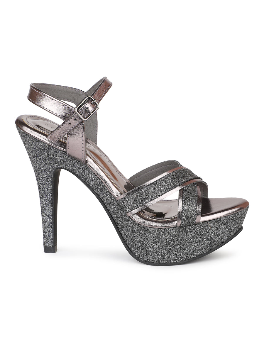 Metallic Sparkle Sandal