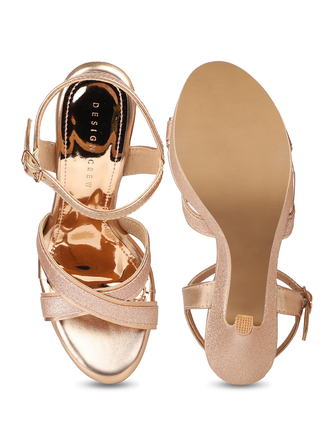 Metallic Sparkle Sandal