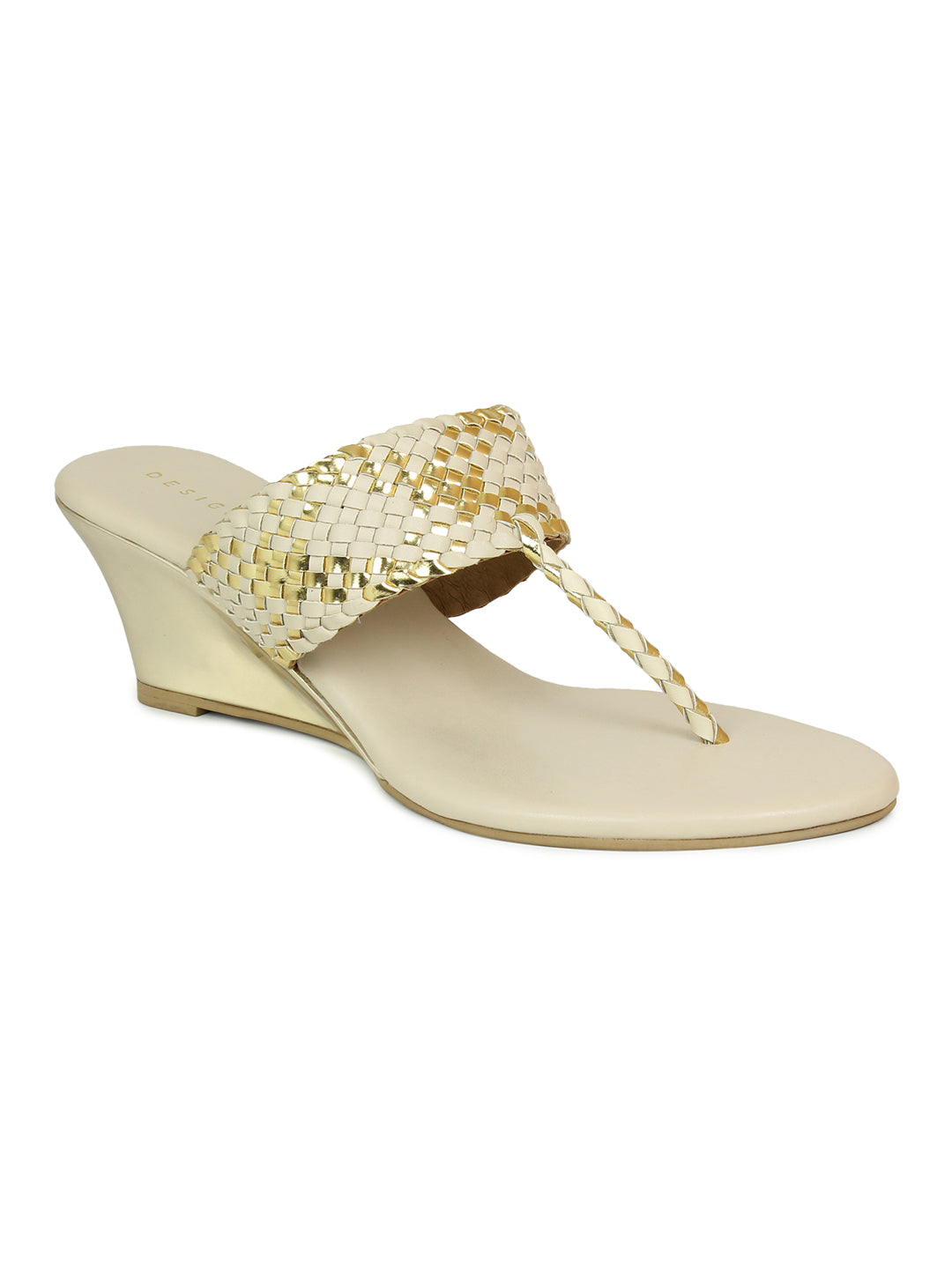 Wedge Braided Slide Sandal