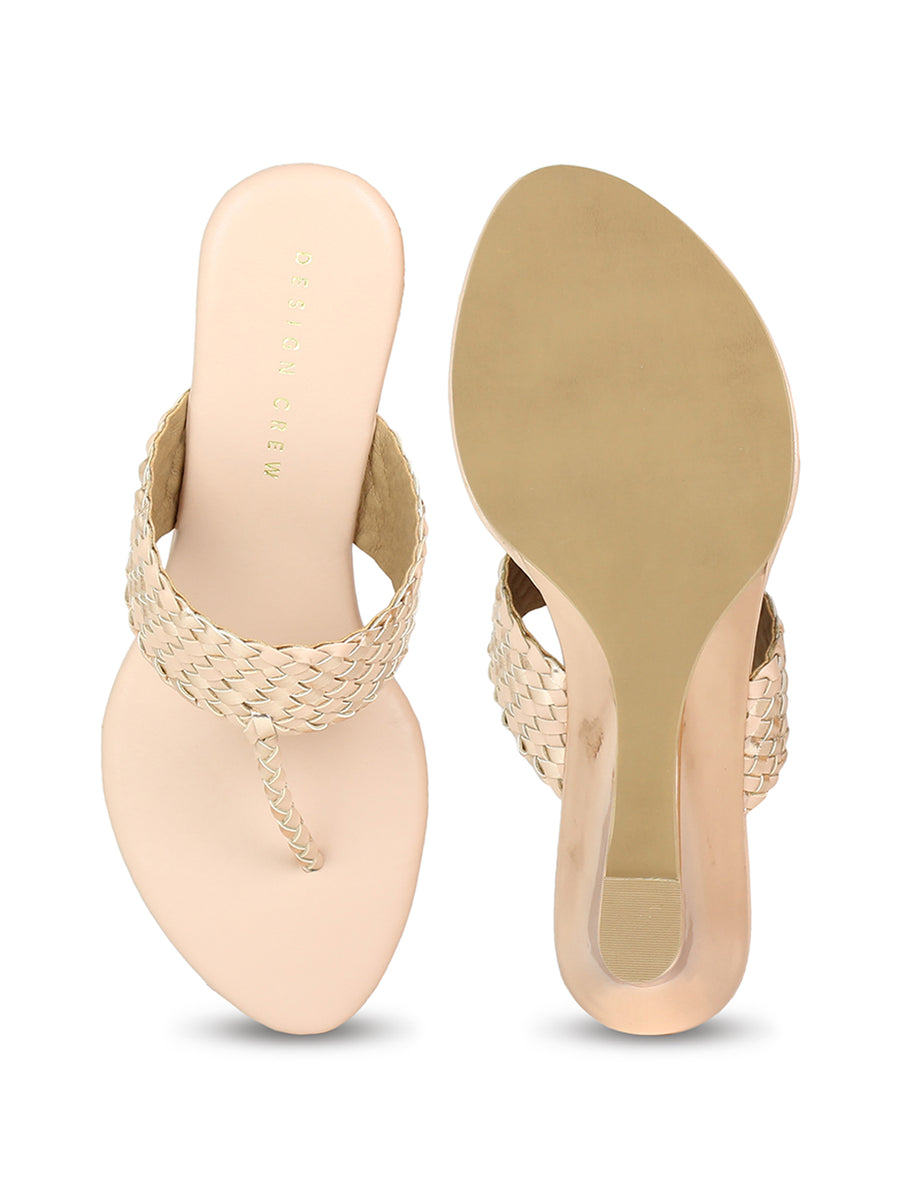 Wedge Braided Slide Sandal
