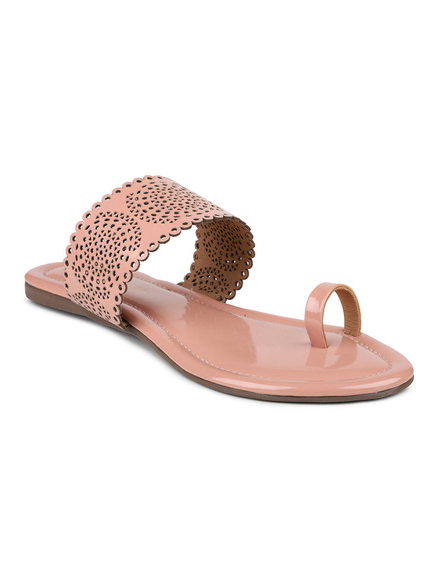 Lasercut Flat Toe Ring