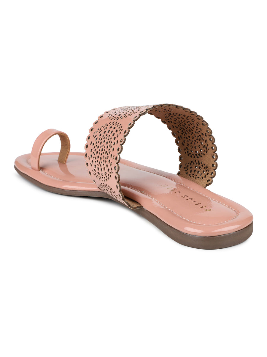 Lasercut Flat Toe Ring