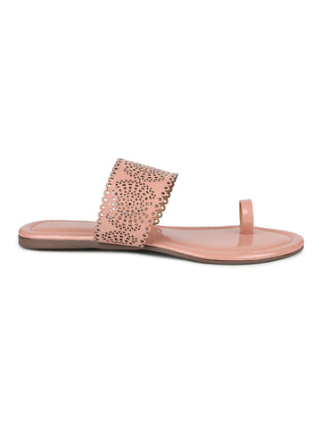 Lasercut Flat Toe Ring