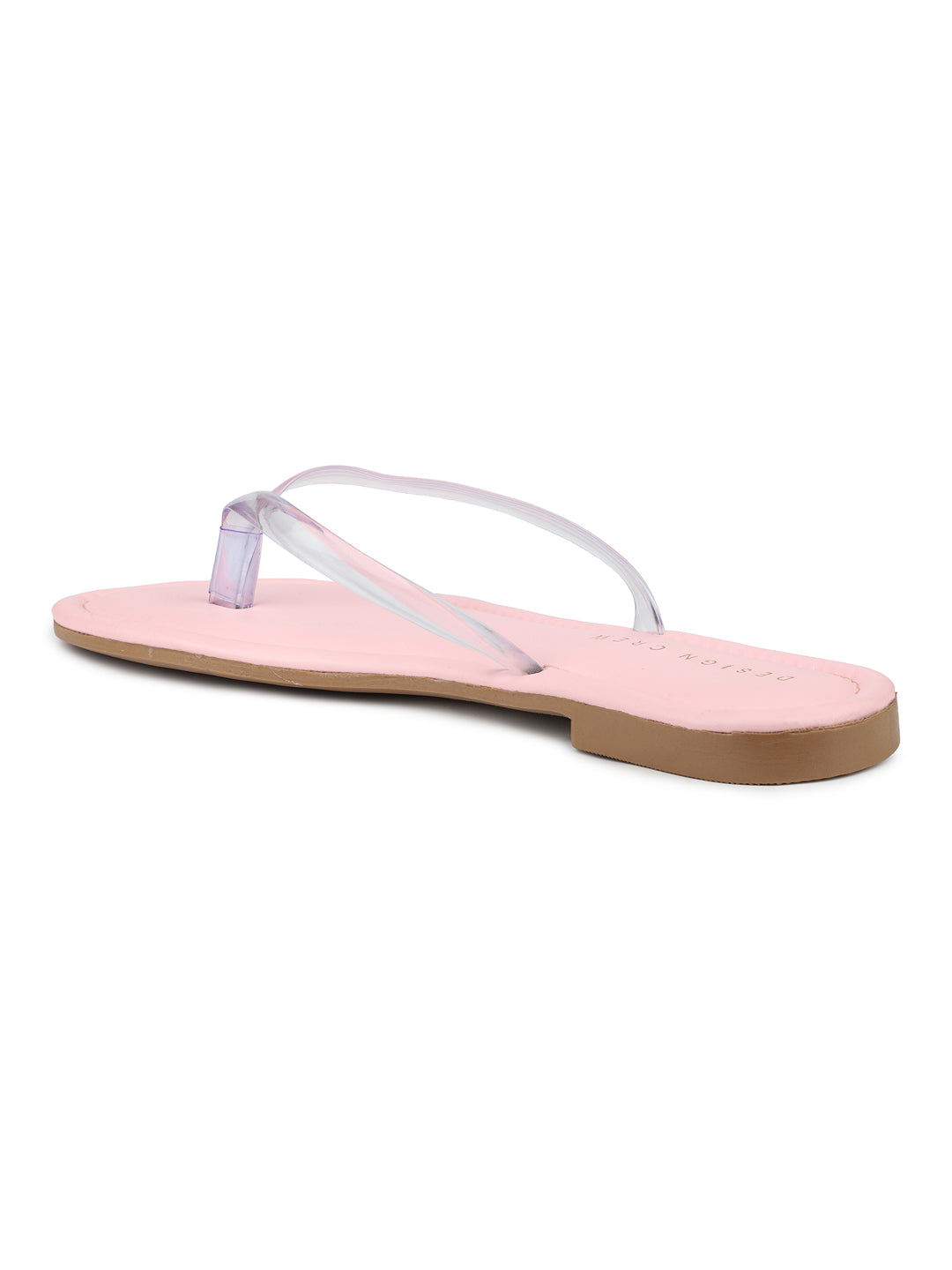 Classic V Shaped Transparent Thongs